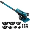 Vamzdžių lenkimo įrankis 10-25 mm, rankinis, 7 matricos, vario, žalvario, aliuminio, nerūdijančio plieno vamzdžiams