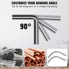 Vamzdžių lenkimo įrankis, 6.4-22.2mm, reketinis, 90°, HVAC, šaldymui, vario, aliuminio, 7 matricos, vamzdžių lenktuvas, vamzdžiams lankstyti