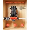 Vandens siurblys kemperiams ir jachtoms, 12V DC 22.7 L/min 4 kamerų savaime užsipildantis diafragminis siurblys su automatiniu slėgio jungikliu, 4.83 bar vandens pompa sodo laistymui