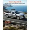 Variklio pagalvių komplektas, 3 dalių rinkinys 2007–2013 m. Chevrolet Silverado 1500 5.3L V8, vibracijos slopinimas, transmisijos ir variklio laikikliai, automobilių dalys