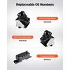 Variklio pagalvių komplektas, 3 dalių rinkinys 2007–2013 m. Chevrolet Silverado 1500 5.3L V8, vibracijos slopinimas, transmisijos ir variklio laikikliai, automobilių dalys