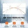 Važiuojamosios dalies žymekliai, 30 vnt., 121.5 cm oranžiniai stiklo pluošto stulpeliai su atšvaitais, sniego kuolai, parkavimo aikštelių, takų žymėjimas, matomumo žymekliai
