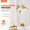 Vestuvinių gėlių stovas, metalinė vaza, auksinis stovas, T-scenos renginiai, priėmimai, vakarėliai, namų dekoras