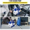 Vieno etapo rotorinis vakuuminis siurblys, 0,5 AG, 198 l/min