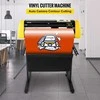 Vinilo pjaustymo įrenginys ženklų gamybai, 870 mm popieriaus tiekimas, automatinis kontūro pjovimas, LCD ekranas, vinilo pjaustymo mašina, ženklų braižytuvas, lipdukų pjaustytuvas