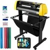 Vinilo pjaustymo įrenginys ženklų gamybai, 870 mm popieriaus tiekimas, automatinis kontūro pjovimas, LCD ekranas, vinilo pjaustymo mašina, ženklų braižytuvas, lipdukų pjaustytuvas