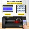 Vinilo pjaustytuvas, 375 mm, optinė akis, LED ekranas