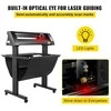 Vinilo pjaustytuvas 870 mm, LED ekranas, optinė akis, SignMaster, stovas, braižytuvas, pjovimo mašina, lipdukų gamybai