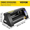Spausdintuvas Vevor Vinilo pjaustytuvas su LED ekranu, 375 mm