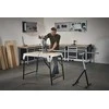 Wolfcraft Master Work 1600, sulankstomas dirbtuvių stalas, aliumininis darbo stalas, stalas dirbtuvėms, reguliuojamas darbo stalas