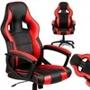 Žaidimų kėdė Smart Gamers, juoda ir raudona