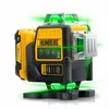 Žalias 16 linijų lazerinis nivelyras, savaime išsilyginantis kryžminių linijų lazeris, profesionalus 4D lazerinis nivelyras statybai ir interjerui