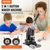 Ženkliukų gamybos mašinėlė, 2in1 presas, 32mm ir 58mm, ženklelių rinkinys, pasidaryk pats