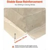Žieminis pavėsinės uždangalas, tinka 3.66 x 6.10 m kietojo stogo pavėsinėms, visų oro sąlygų dviejų aukštų pavėsinės uždangalas, uždaras sandėliavimo pastogės uždangalas