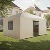 Žieminis pavėsinės uždangalas, tvirtas vandeniui atsparus pavėsinės uždangalas, visų oro sąlygų pavėsinės uždangalas, 3.68 x 4.9 m pavėsinės uždangalas, lauko pavėsinės pastogė