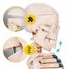 4Fizjo Žmogaus skeleto modelis, anatominis skeletas su nervais, 85 cm edukacinis skeletas anatomijos studijoms, medicinos mokymo priemonė