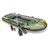 Pripučiama keturvietė valtis Intex Seahawk 4 Set,  pilnas komplektas