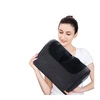 Elektrinė Shiatsu masažo pagalvė su infraraudonųjų spindulių šildymu Jinkairui, juoda