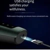 Barzdaskutė Vandeniui atsparus elektrinis skustuvas, žalias