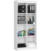AKORD Pusės lentyna biuro balta 80x35x180