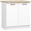 AKORD Darbo stalas Oliwia Sonoma 80x60x4
