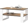 AKORD Kavos stalas Alex Dąb Craft/baltas 92x53x45