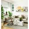 AKORD Kavos stalas Juliet Balta 90x51x38