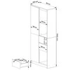 AKORD Policos Balta 80x35x180