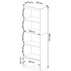 AKORD Policos Balta 60x35x180