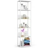 AKORD Metalinė lentyna Loft Balta 50x32x192