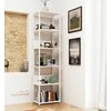 AKORD Metalinė lentyna Loft Balta 50x32x192