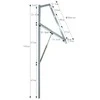 AKORD Metalinis pakeliamas lovos rėmas 90x200 cm