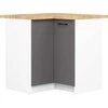 AKORD Spinta Oliwia su stalu baltu/szaru 46x90x82