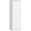 AKORD Kabintis lentyna Balta 30x30x99