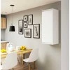 AKORD Kabintis Spinta Balta 40x30x99