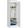 AKORD Kabintis lentyna Balta 30x30x99