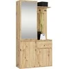 AKORD Įėjimo rinkinio rinkinys Entro Dąb Rzemieślniczy 95x35x183