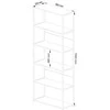 AKORD Spinta pramonės juoda/juoda 80x32x192
