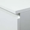 TV staliukas TV spintelis Akord su 2 durimis 1 lentyna Balta 140x40x55