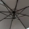 AKORD Gražus sodo skėtis Aster pilkas 245x245x245