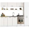 AKORD Spinta Oliwia Balta 40x57x205