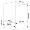 AKORD Spinta Lima Balta/sonomos 60x55x82