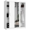 AKORD Spinta su baltu 150x60x200