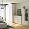 AKORD Spinta su pratęsimo "Mono" balta 150x60x245
