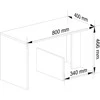 AKORD Kavos stalas Paul Balta 80x40x45