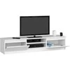 TV staliukas AKORD TV stalių balta 160x40x33