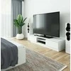 TV staliukas AKORD TV stalių balta 160x40x33