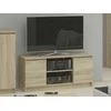 TV staliukas TV spintelė Akord su 2 durimis, 1 lentyna, Sonoma 120x40x55