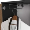 AKORD Įėjimo rinkinys Entro Oak/Juodas Craft 95x35x183