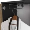 AKORD Įėjimo rinkinys Entro juodo / ąžuolo spalvos menininkas 95x35x183